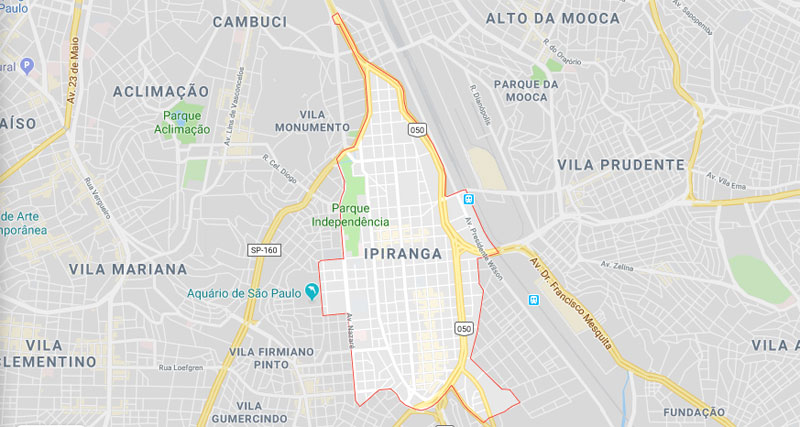 Bairro Ipiranga SP