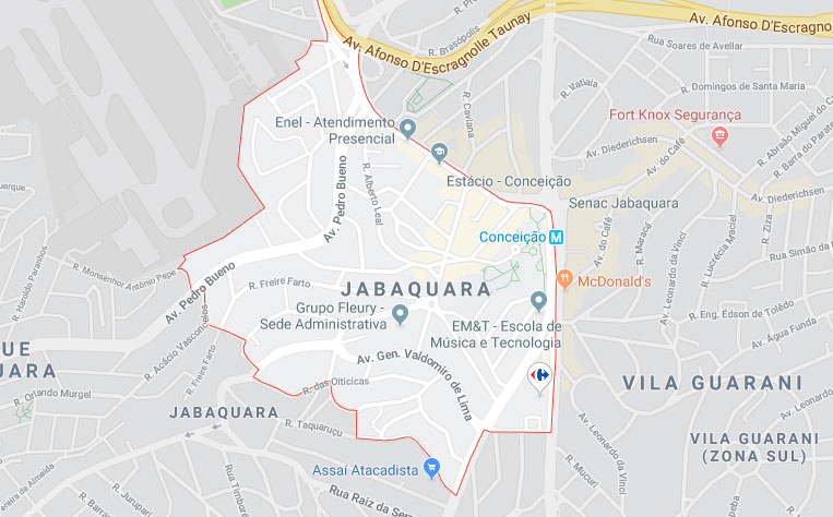 Bairro Jabaquara SP