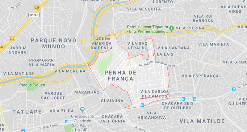 Bairro Penha SP