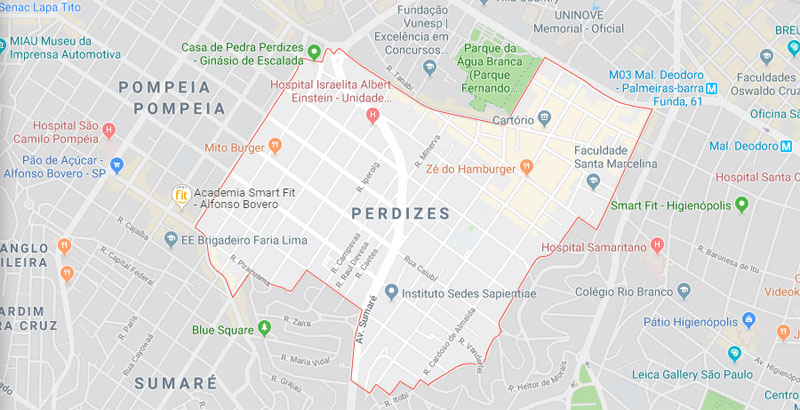 Bairro Perdizes SP