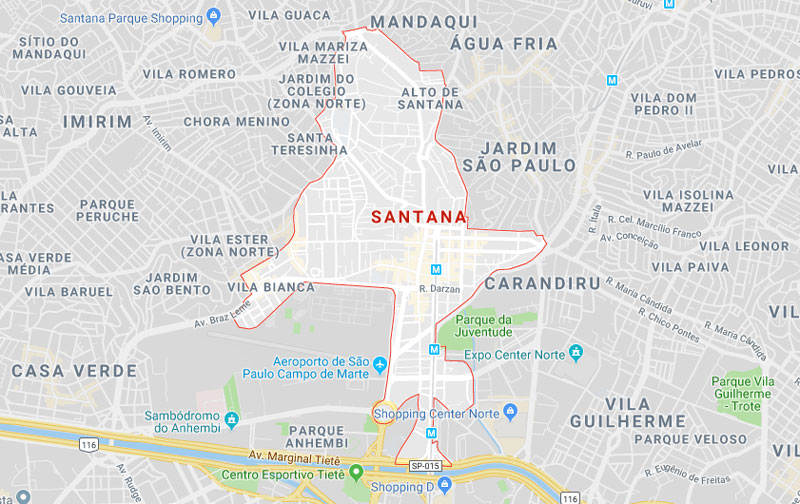 Bairro Santana SP