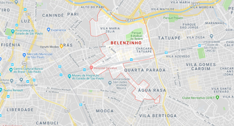 Bairro Belenzinho SP
