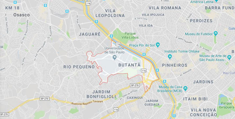 Bairro Butantã SP