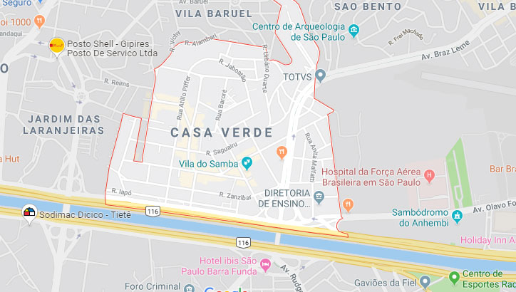 Bairro Casa Verde SP