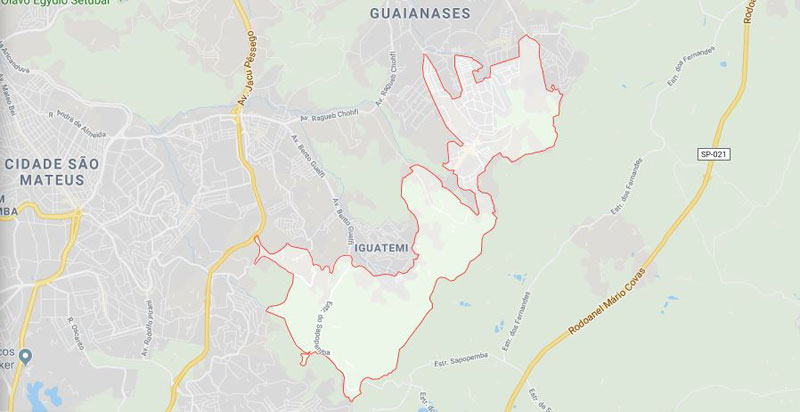 Bairro Cidade Tiradentes SP
