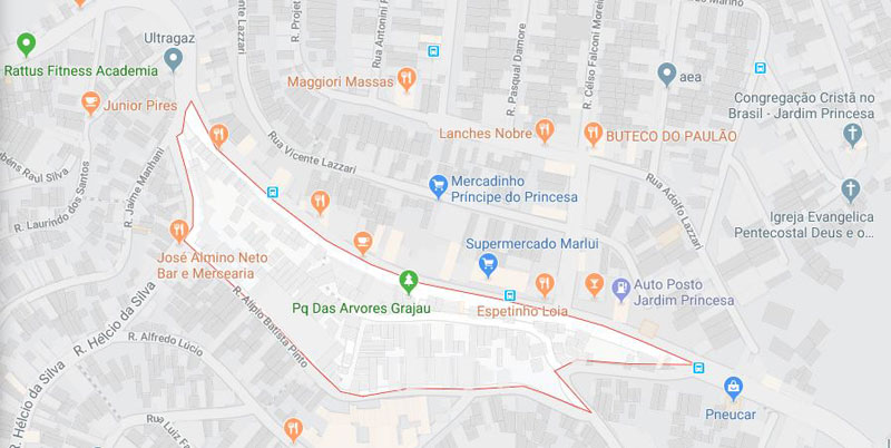 Bairro Taipas SP