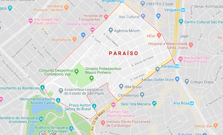 Bairro Paraíso SP