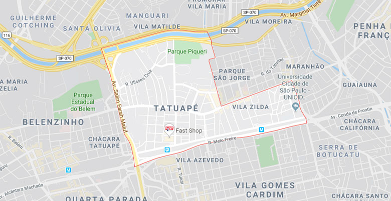 Bairro Tatuapé SP